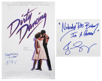 Jennifer Grey Signed "Dirty Dancing" 27x40 Movie Poster Inscribed "Nobody Puts Baby In A Corner" (Schwartz) at PristineAuction.com