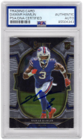 Damar Hamlin Signed 2022 Panini Select #100 (PSA) at PristineAuction.com