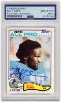 Billy Sims Signed 1982 Topps All Pro #349 (PSA) at PristineAuction.com