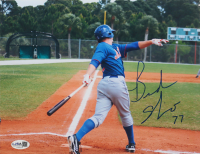 Brandon Nimmo Signed Mets 8x10 Photo (JSA) at PristineAuction.com