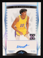Max Christie 2023 Leaf Trinity Platinum Holo #BAMC3 RC #7/25 at PristineAuction.com