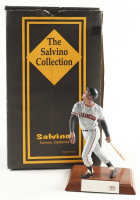 Willie Mays Signed Cut with Giants Salvino Figurine #1106/1500 (PSA) at PristineAuction.com
