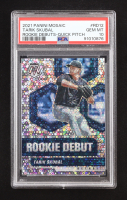 Tarik Skubal 2021 Panini Mosaic Rookie Debut Mosaic Quick Pitch #12 RC (PSA 10) at PristineAuction.com
