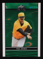 Paul Skenes 2024 Leaf Collective Leaf Lava Green #LB137 RC #1/1 at PristineAuction.com