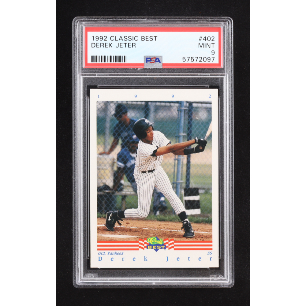 Derek Jeter 1992 Classic/Best #402 RC (PSA 9) at PristineAuction.com