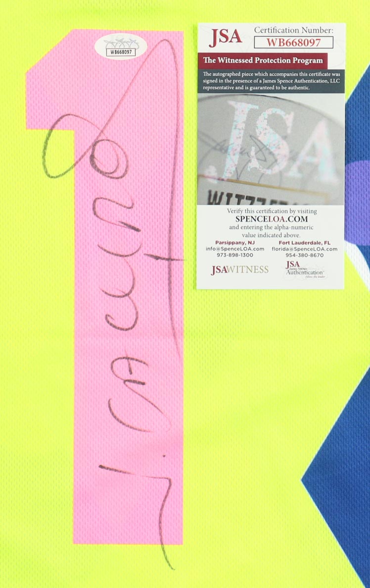Jorge Campos Signed Jersey (JSA) at PristineAuction.com Jorge Campos Signed Jersey (JSA) at PristineAuction.com