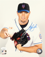 Tyler Yates Signed Mets 8x10 Photo (JSA) at PristineAuction.com