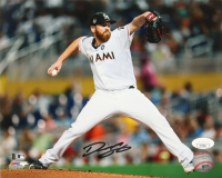Dan Straily Signed Marlins 8x10 Photo (JSA) at PristineAuction.com