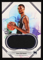 Victor Wembanyama 2023-24 Topps Motif Motif Rookie Relics Ultramarine Blue #MRR1 RC #09/35 at PristineAuction.com