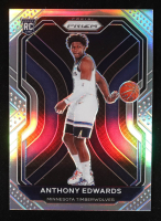 Anthony Edwards 2020-21 Panini Prizm Prizms Silver #258 RC at PristineAuction.com
