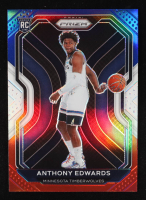 Anthony Edwards 2020-21 Panini Prizm Prizms Red White and Blue #258 at PristineAuction.com