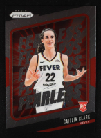 Caitlin Clark 2024 Panini Prizm WNBA Fearless #10 RC at PristineAuction.com
