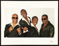 Kool & the Gang 8.5x11 Photo signed by (4) with Robert Bell, Dennis Thomas, Ronald Bell & George Brown (JSA) at PristineAuction.com