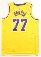 Luka Doncic Signed Lakers Nike Swingman Authentic Jersey (PSA) at PristineAuction.com