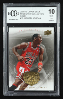 Michael Jordan 2009-10 Upper Deck Michael Jordan Legacy Collection Gold #15 (BCCG 10) at PristineAuction.com