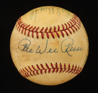 Pee Wee Reese, Bob Gibson & Dave Winfield Signed ONL Baseball (JSA) at PristineAuction.com