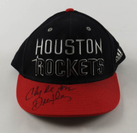 Clyde Drexler Signed Rockets Adidas Fitted Hat (JSA) at PristineAuction.com