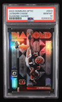 Ja'Marr Chase 2022 Donruss Optic Diamond Hands #3 (PSA 10) at PristineAuction.com