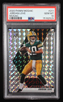 Jordan Love 2020 Panini Mosaic Mosaic #211 RC (PSA 10) at PristineAuction.com