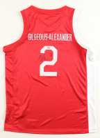 Shai Gilgeous-Alexander Signed Team Canada Nike Authentic Jersey (PSA) at PristineAuction.com