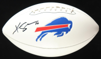 Khalil Shakir Signed Bills Logo Football (Fanatics) at PristineAuction.com