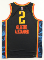 Shai Gilgeous-Alexander Signed Thunder Nike Authentic Jersey (PSA) at PristineAuction.com