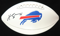 Khalil Shakir Signed Bills Logo Football (Fanatics) at PristineAuction.com