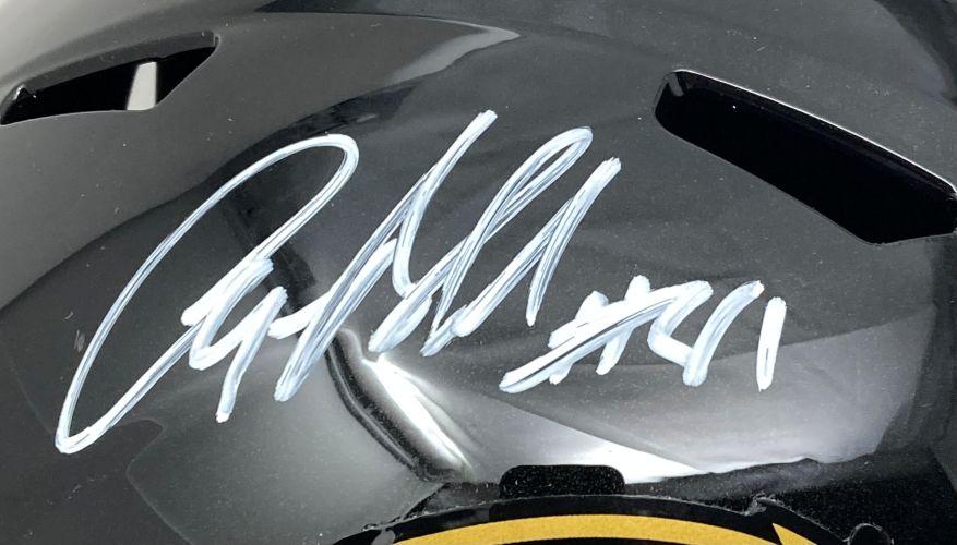 Anquan Boldin Signed Ravens Full Size Speed Helmet (Beckett) at PristineAuction.com Anquan Boldin Signed Ravens Full Size Speed Helmet (Beckett) at PristineAuction.com