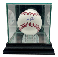 Max Fried Signed OML Baseball with Display Case (MLB & Fanatics) at PristineAuction.com