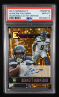 Kenneth Walker III 2022 Panini Chronicles Essentials Autographs Orange #16 RC #08/25 (PSA 8) at PristineAuction.com