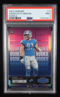 Aidan Hutchinson 2022 Panini Honors '03 Honors Rookies Purple #73 RC #02/12 (PSA 9) at PristineAuction.com