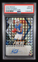 Keon Coleman 2024 Panini Mosaic In Focus Signatures #9 RC (PSA 10) at PristineAuction.com