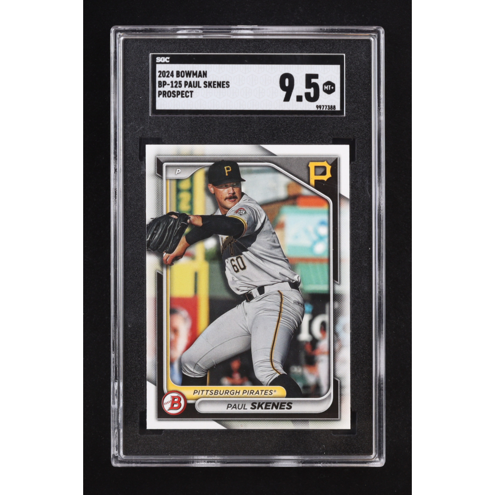 Paul Skenes 2024 Bowman Prospects #BP125 RC (SGC 9.5) at PristineAuction.com
