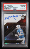 Billy "White Shoes" Johnson 2022 Limited Material Monikers #10 #37/49 (PSA 8) at PristineAuction.com