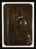 Michael Jordan 1997 Fleer 23KT Gold White Border / '86-87 Fleer Sticker at PristineAuction.com