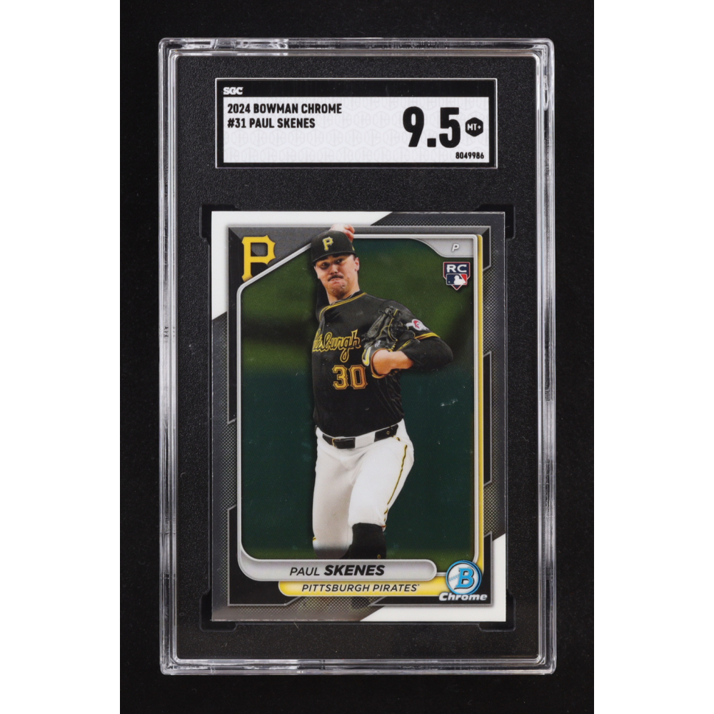 Paul Skenes 2024 Bowman Chrome #31 RC (SGC 9.5) at PristineAuction.com
