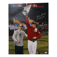 John Farrell Signed Red Sox 16x20 Photo Inscribed "'13 WSC" (JSA) at PristineAuction.com