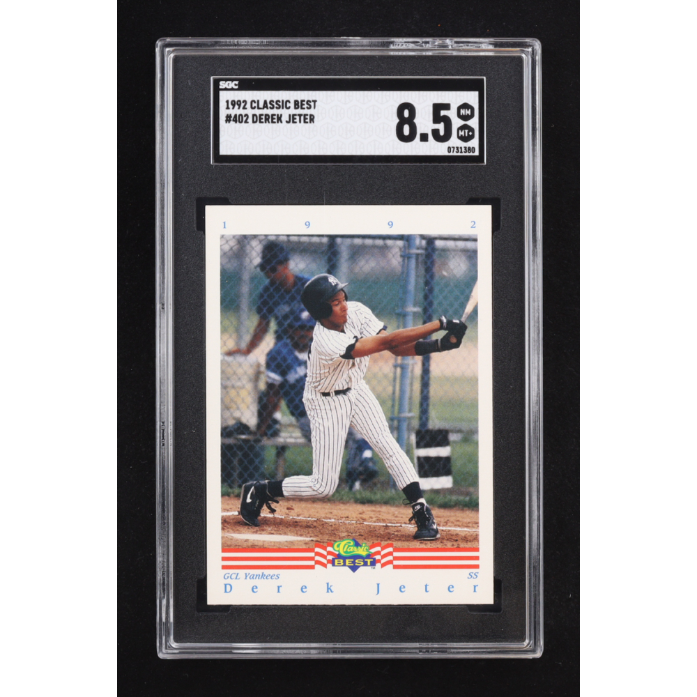 Derek Jeter 1992 Classic/Best #402 RC (SGC 8.5) at PristineAuction.com