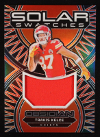Travis Kelce 2024 Panini Obsidian Solar Swatches #28 at PristineAuction.com