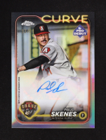 Paul Skenes 2024 Topps Pro Debut Chrome Autographs Refractors #PDC140 RC #92/99 at PristineAuction.com