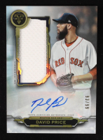 David Price 2019 Topps Triple Threads Autograph Jumbo Relics #AUJRDPR #93/99 at PristineAuction.com