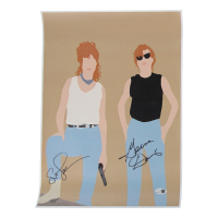 Susan Sarandon & Geena Davis Signed "Thelma & Louise" 12x17 Canvas Print (JSA) at PristineAuction.com