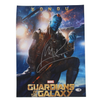 Michael Rooker Signed "Guardians of the Galaxy" 12x16 Canvas Print (JSA) at PristineAuction.com