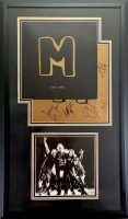 "Metallica" Custom Framed Program Display Band-Signed By (4) with James Hetfield, Lars Ulrich, Robert Trujillo & Kirk Hammett (JSA) at PristineAuction.com