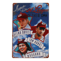 Geena Davis Signed "A League of Their Own" 8x12 Metal Sign (JSA) at PristineAuction.com