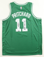 Payton Pritchard Signed Celtics Nike Authentic Jersey Inscribed "Heave God" (Fanatics) at PristineAuction.com
