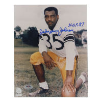 John Henry Johnson Signed Steelers 8x10 Photo Inscribed "HOF 87" (PSA) at PristineAuction.com