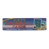 1989 Topps Baseball Complete Factory Set of (792) Cards with Craig Biggio #49 RC, Randy Johnson #647 RC, Gary Sheffield #343 RC, John Smoltz #382 RC at PristineAuction.com
