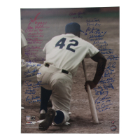 Rookie of the Year Winners 16x20 Photo Signed By (24) with Dwight Gooden, Lou Piniella, Pete Rose, Jose Canseco (AWM) at PristineAuction.com