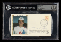 Pete Rose Signed 1984 FDC Envelope (Beckett | Auto Grade BGS Authentic) at PristineAuction.com